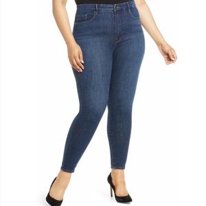 Good American Good Waist High Waist Skinny Jeans